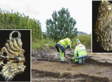 Gigantic Viking Age Burial Ground With Artifacts And 50-Meter-Long Shipwreck Unearthed In Tvååker, Halland, Sweden