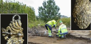 Gigantic Viking Age Burial Ground With Artifacts And 50-Meter-Long Shipwreck Unearthed In Tvååker, Halland, Sweden