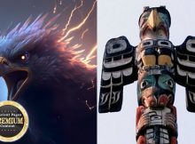 Powerful Thunderbird Sent By The Gods To Protect Humans From Evil In Native American Legends