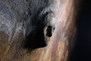 Surprising Mask Of A Human Face Found On Cistern Wall In The Ancient City Of Ptolemais