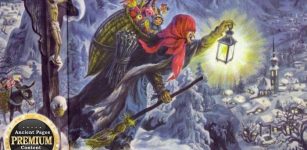 Beautiful Legend Of La Befana – Witch Who Delivers Gifts To Children In Italy On Epiphany - Twelve Days After Christmas