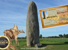 Massive Menhir Champ Dolent Built By Fairies In Ancient Beliefs Of Brittany's People