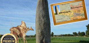 Massive Menhir Champ Dolent Built By Fairies In Ancient Beliefs Of Brittany's People