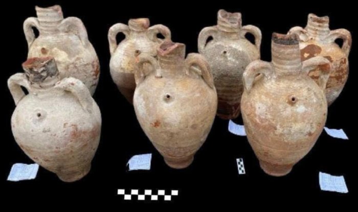 A Mudbrick Building And Unique Coptic Wall Paintings Dated To 6th–7th Century AD Discovered In Assiut, Upper Egypt A Mudbrick Building And Unique Coptic Wall Paintings Dated To 6th–7th century AD Discovered In Assiut, Upper Egypt