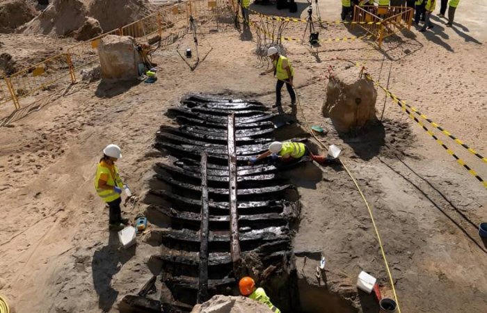 Huge Medieval Ship Ciutadella I Found Underground In Barcelona