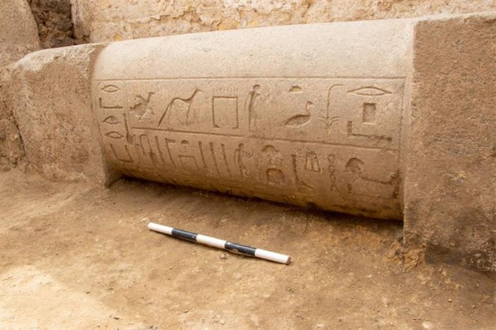 Ancient Tomb With A Massive False Door Belonging To Prince Waser-If-Re Unearthed In Saqqara, Egypt Ancient Tomb With A Massive False Door Belonging To Prince Waser-If-Re Unearthed In Saqqara, Egypt