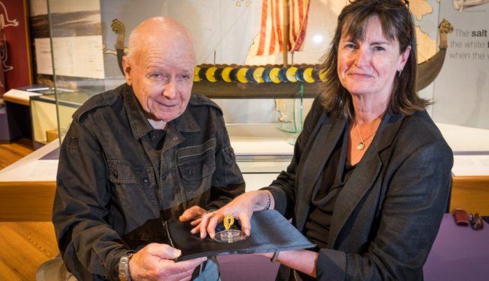 Rare Viking Treasure Made By A Highly Skilled Goldsmith Found On The Isle of Man Rare Viking Treasure Made By A Highly Skilled Goldsmith Found On The Isle of Man