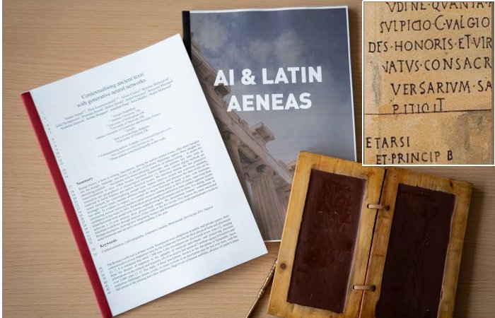 AI Tool 'Aeneas' That Helps Historians Restore Damaged Latin Texts By Accelerating Complex And Time-Consuming Work