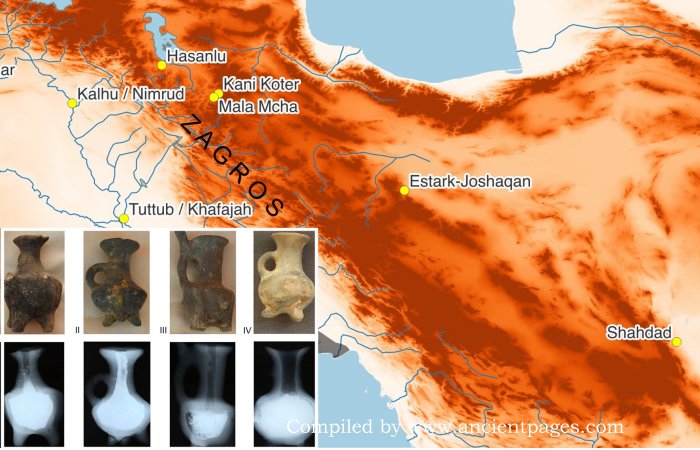 Unique Ancient Makeup Mixture Based On Black Powder Discovered In The Kani Koter Cemetery