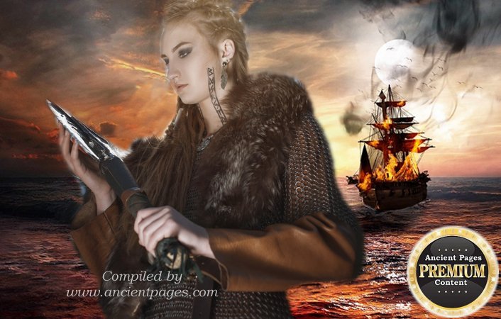 Female Viking Pirate Rusla – The Red Maiden’s Deadly Encounter With Her Brother Tesondus