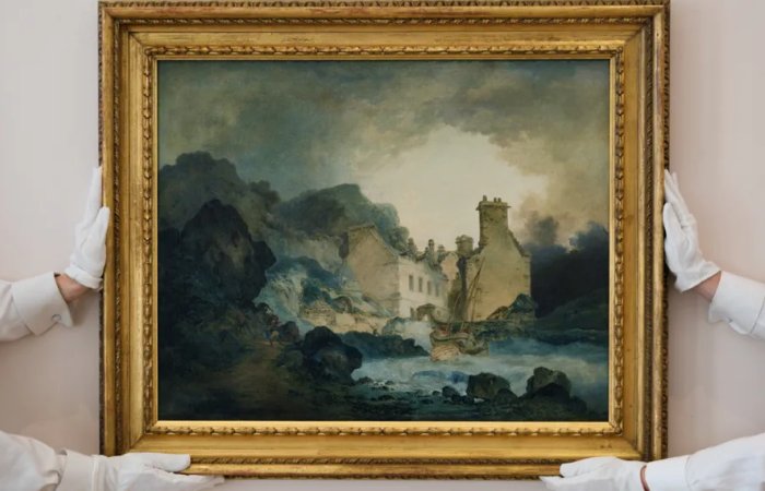 Lost William Turner Painting "The Rising Squall" Re-Discovered After 150 Years