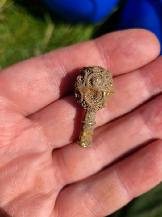Rare Medieval Gold Object Unearthed At Birdoswald Roman Fort In Northumberland Rare Medieval Gold Object Unearthed At Birdoswald Roman Fort In Northumberland