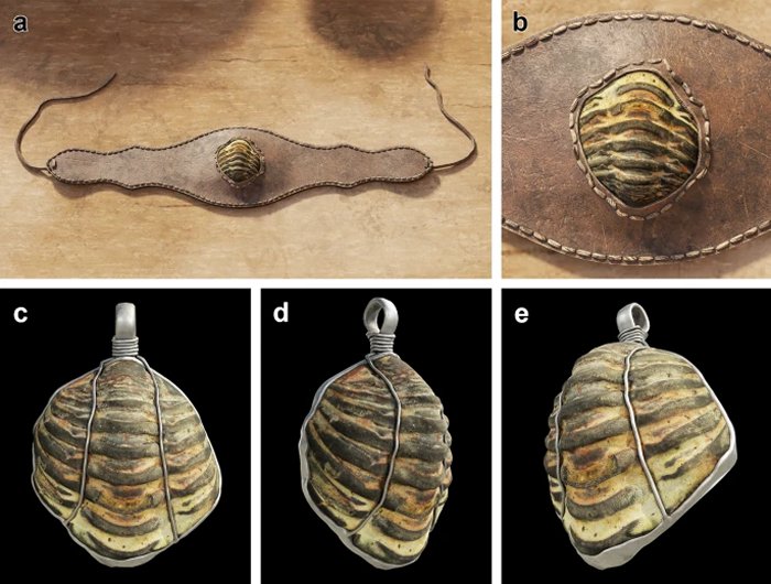 Fossilized Trilobite Amulet Found At The Roman Site In Spain Was Believed To Have Magical Or Protective Properties Fossilized Trilobite Amulet Found At The Roman Site In Spain Was Believed To Have Magical Or Protective Properties