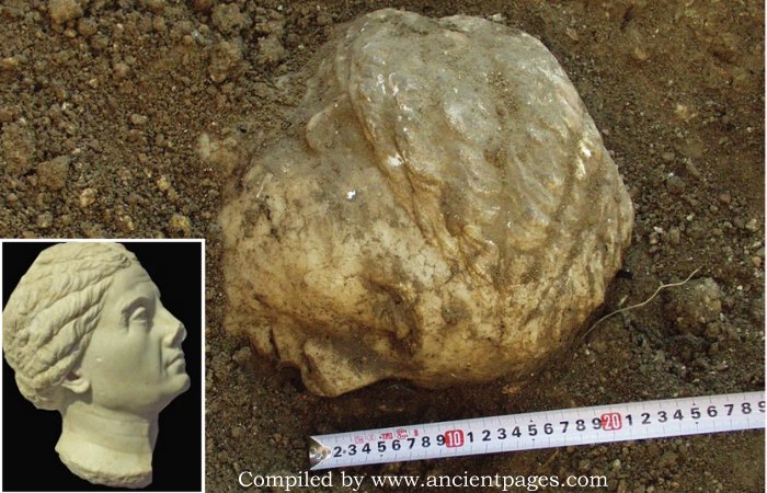Roman Woman Depicted On Ancient Marble Sculpture Found In Crimea Identified
