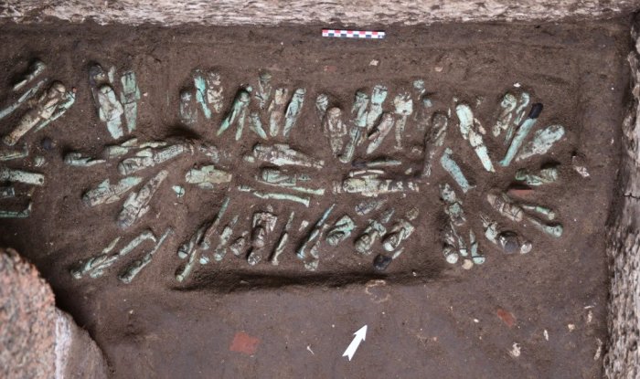 Mystery Of Pharaoh Shoshenq III's Sarcophagus Deepens: Unknown Ancient Egyptian Inscriptions And 225 Royal Ushabti Figurines Discovered In Tanis Mystery Of Pharaoh Shoshenq III's Sarcophagus Deepens: Unknown Ancient Egyptian Inscriptions And 225 Royal Ushabti Figurines Discovered In Tanis
