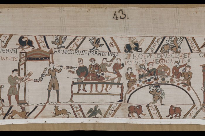 Bayeux Tapestry May Have Served As Monks' Mealtime Reading, New Study Suggests Bayeux Tapestry May Have Served As Monks' Mealtime Reading, New Study Suggests