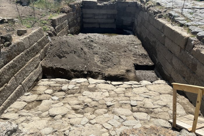 Massive Ancient Roman Water Basin In The City Of Gabii Was Hidden For Centuries Remarkable Discovery Of A Massive Ancient Roman Water Basin In The City Of Gabii