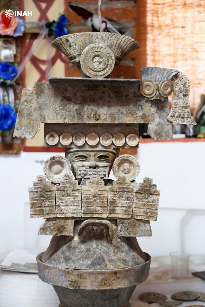 Teotihuacan's "Incense Burner Of Life And Death" On Display For The First Time Teotihuacan's "Incense Burner Of Life And Death" On Display For The First Time