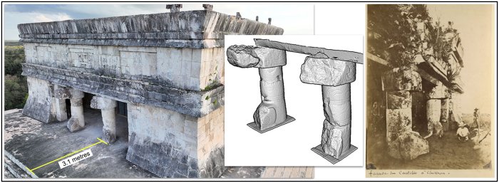 3D Reconstruction Of The Serpent Column At Chichen Itza's El Castillo 3D Reconstruction Of The Serpent Column At Chichen Itza's El Castillo