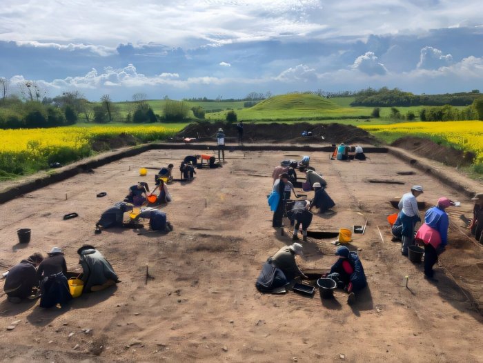 High-Status Anglo-Saxon Buildings Discovered Near Skipsea Castle In East Yorkshire, UK High-Status Anglo-Saxon Buildings Discovered Near Skipsea Castle In East Yorkshire, UK