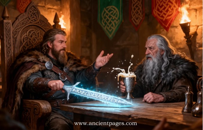 Wise But Impulsive King Fooled By A Cunning Odin In Norse Mythology