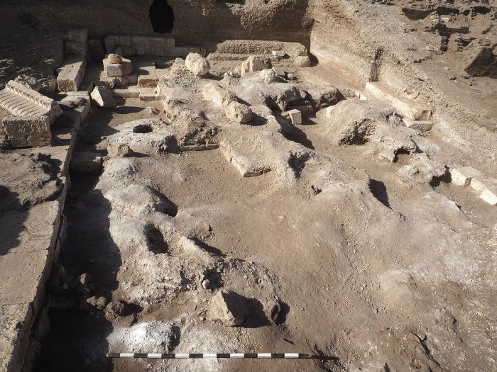 More Than 43,000 Inscribed Ancient Potsherds Unearthed At Athribis In Upper Egypt View of the site where both ostraca and a settlement are being excavated. Credit: Marcus Müller / Tübingen Athribis Project