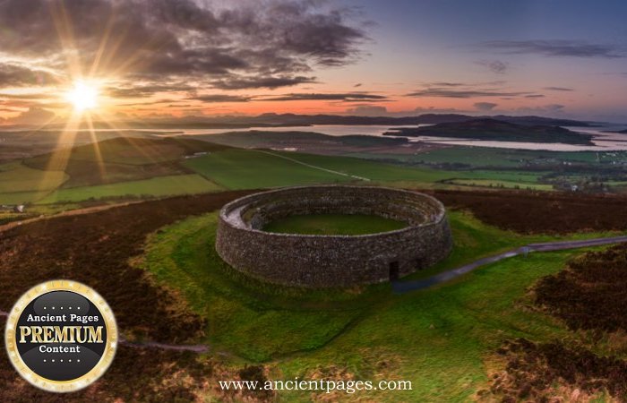 Legendary Grianán Of Aileach Built By God Dagda Of Tuatha De Danann Was Once The Royal Seat Of The Kingdom Of Ailech