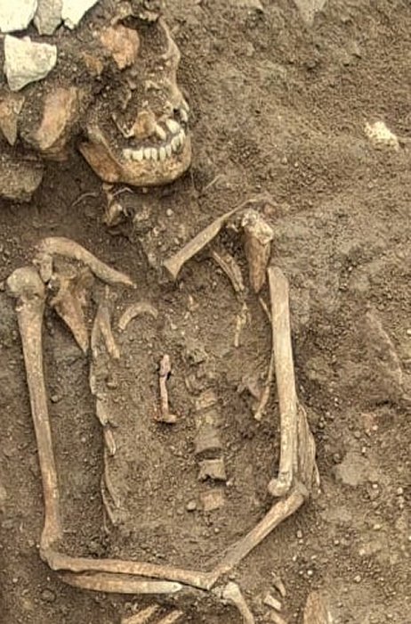 Ancient Roman Funerary Ritual With Nails Placed On The Chest Encountered In The Ostiense Necropolis Ancient Roman Funerary Ritual Involving Nails Placed On The Chest Encountered In The Ostiense Necropolis