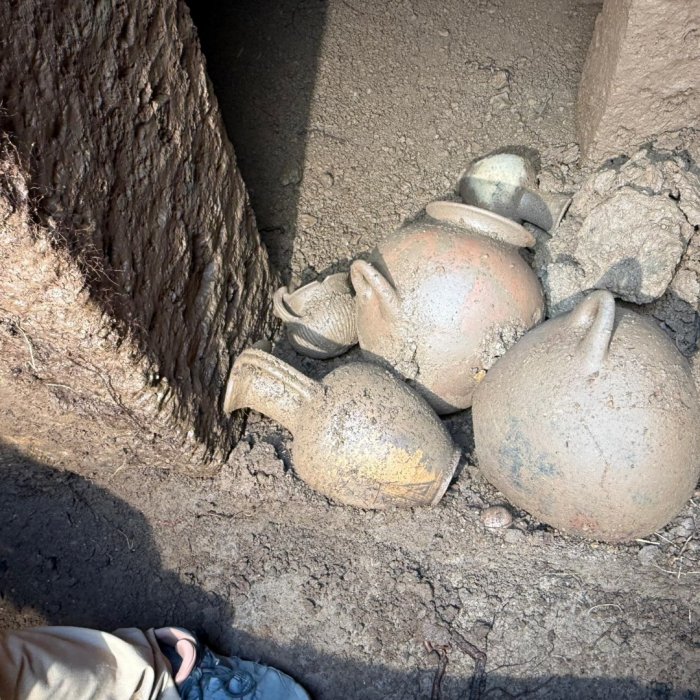 Rare Sealed Etruscan Tomb Unearthed At The San Giuliano Necropolis Rare Sealed Etruscan Tomb Unearthed At The San Giuliano Necropolis