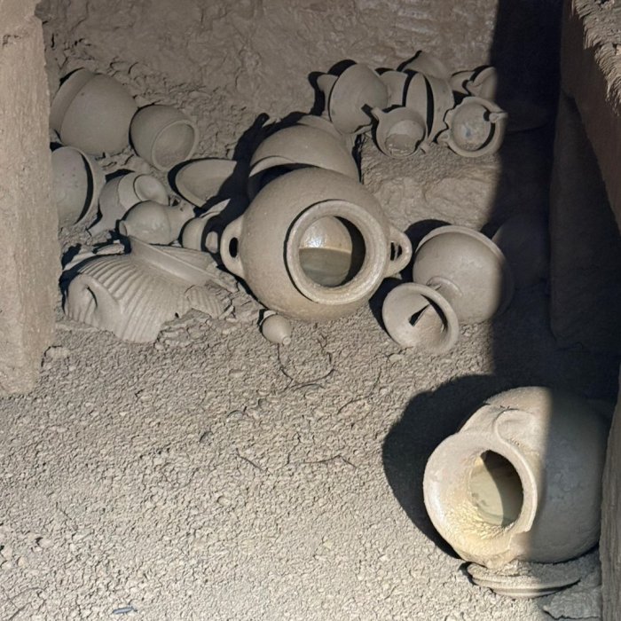 Rare Sealed Etruscan Tomb Unearthed At The San Giuliano Necropolis Rare Sealed Etruscan Tomb Unearthed At The San Giuliano Necropolis