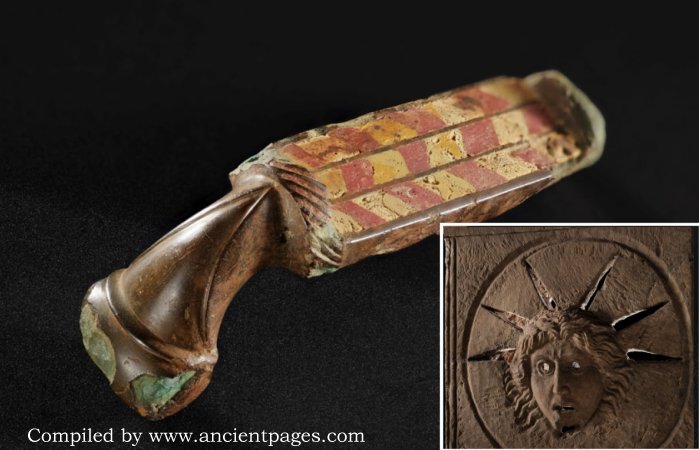 Unique Roman Pathhead Brooch Inspired By Celtic Art And Roman Altars Go On Display For The First Time