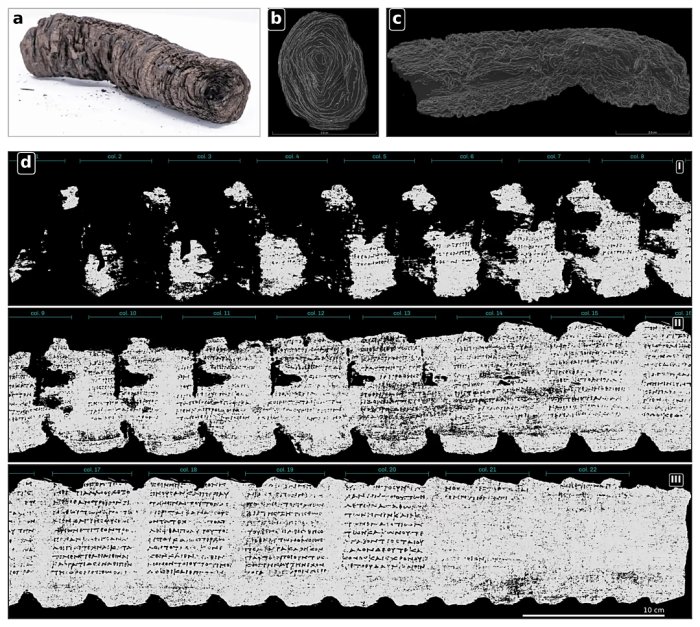 2,000-Year-Old Vesuvius Papyrus Scroll PHerc. 1667 Deciphered With Help Of AI 2,000-Year-Old Vesuvius Papyrus Scroll PHerc. 1667 Deciphered With Help Of AI