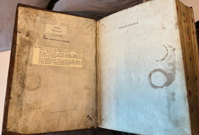 Medieval Mischief: Cat Paw Prints Found In 15th-Century Books Medieval Mischief: Cat Paw Prints Found In 15th-Century Books